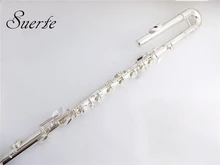 C key Bass Flute instruments 14 Holes Cupronickel Flute bass Off Set G Key ocarina with