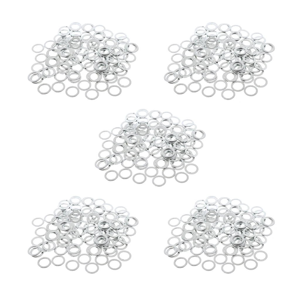 

500pcs Longboard Speed Washers Skateboard Bearing Spacers Hardware for Long Board Repair Rebuilding Kit