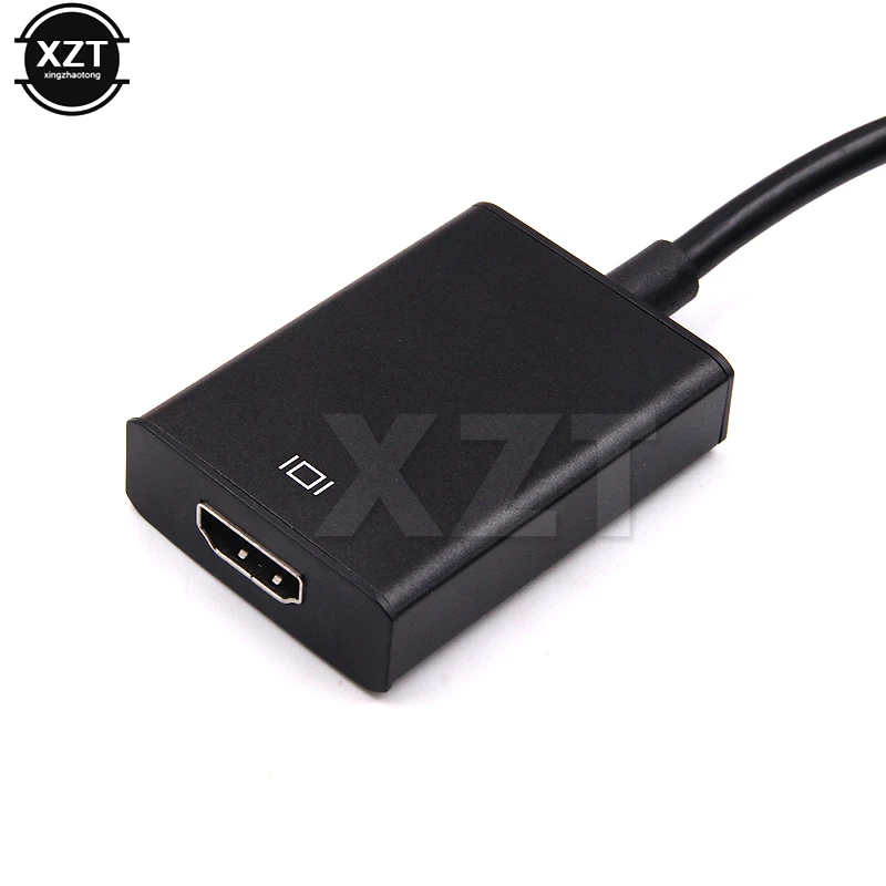 1 шт. VGA HDMI 1080 p с Auido конвертер Кабель VGA2HDMI с звуковая карта USB IC Мощность HDMI цифровой сигнал выходной адаптер