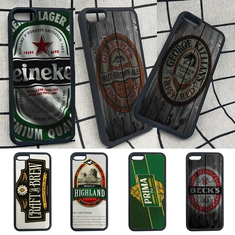 

Yinuoda Beer TPU Soft Rubber phone case for iphone 6s For iphone 6 6s 6plus 6S plus 7 7plus 8 8plus 5 5S SE
