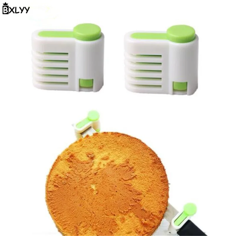 

BXLYY 2pc Bread Cake Divider Toast Slice Assist Kitchen Accessories Baking Tools Birthday Party Decorations Kids Baking Dish.7z