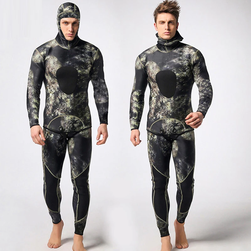 Diving Suit Neoprene 3mm Men Diving Spearfishing Wetsuit Surf Snorkel