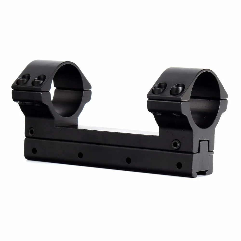 ohhunt Hunting 25.4mm 30mm High Profile 11mm Dovetail Airgun Rings with Stop Pin Windage Elevation Adjustable Scope Mount Ring (7)