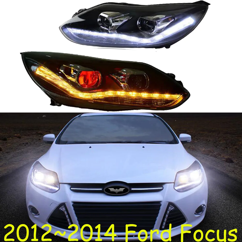 

Car Styling Head Lamp for Focus Headlight 2012 2013 2014 2009 2010 2011year DRL Daytime Running Light Bi-Xenon HID Accessories