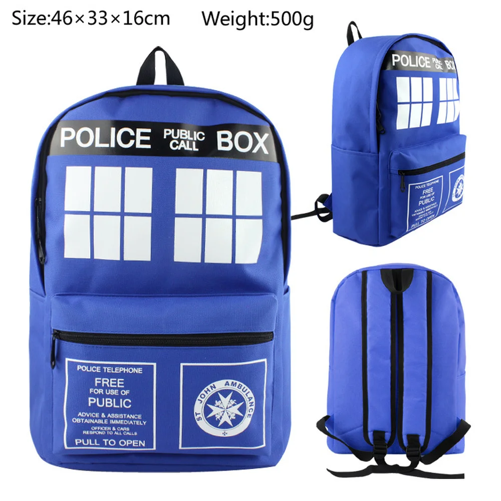 Us 24 83 8 Off Doctor Who Police Box Canvas Backpack Ager Student Schoolbag Zip Casual Knapsack Blue Bookbag Travel Laptop Bag Shoulder In Us 24 83 8 Off Doctor Who Police Box Canvas Backpack Ager Student Schoolbag Zip Casual Knapsack Blue Bookbag Travel Laptop Bag Shoulder In