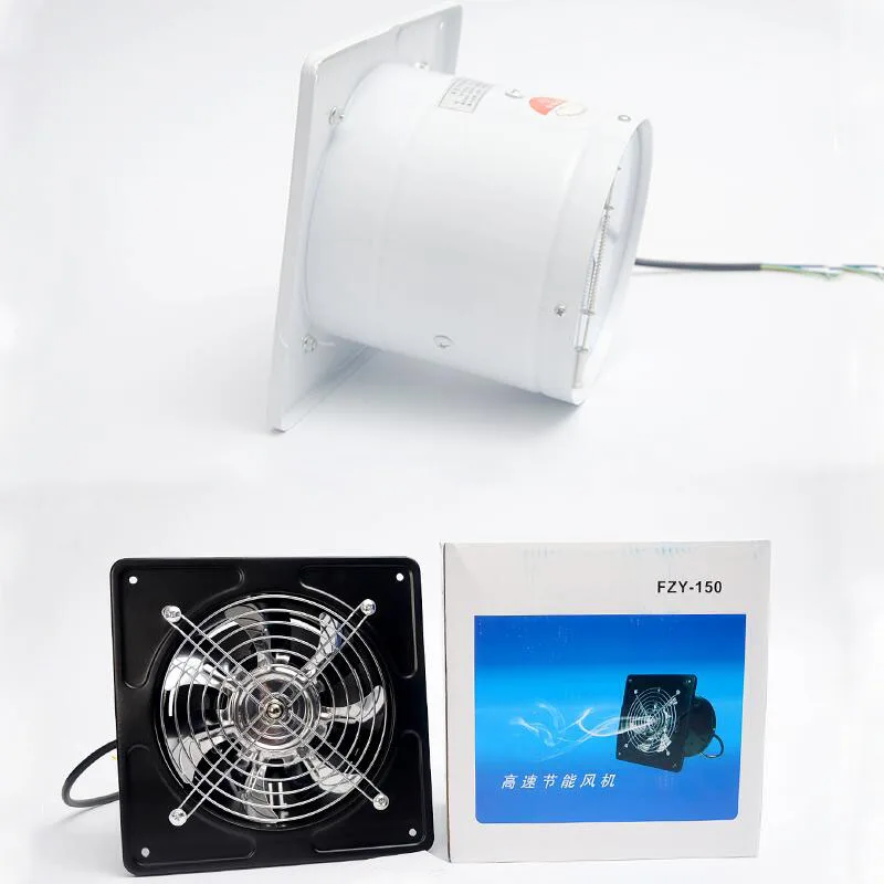 Wall mounted exhaust fan installation details