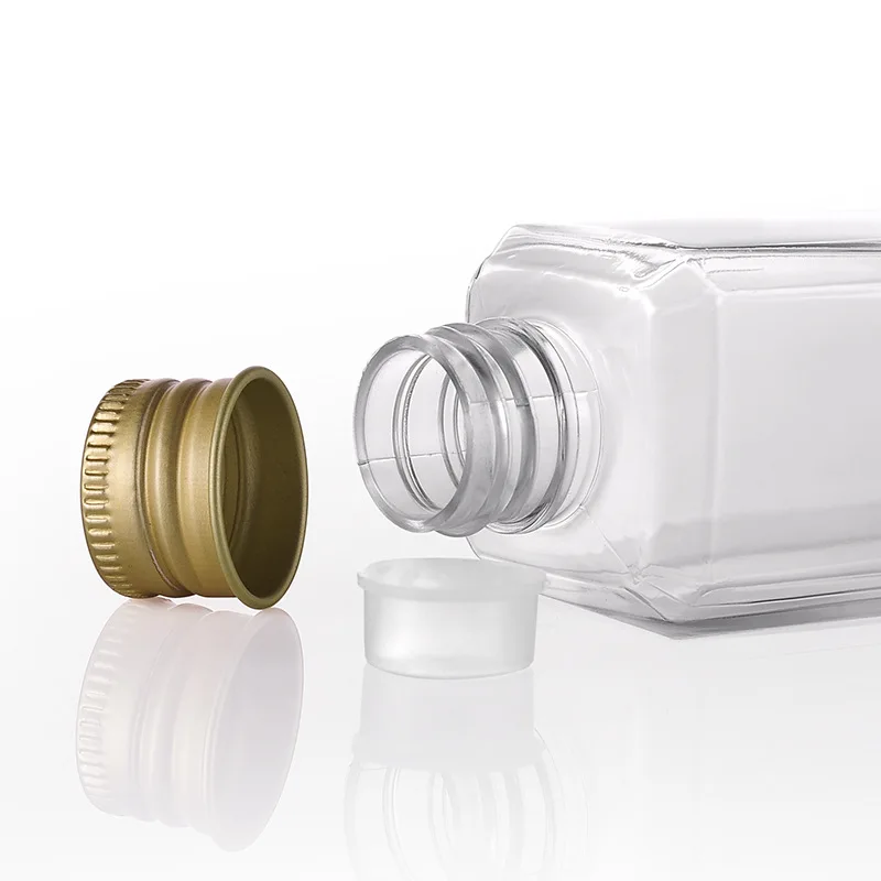 2pcs 100ml square bottle Aluminium aluminum cap bottle emulsion Sub-bottle Pure dew bottle (with inner plug) wholesale BQ170 2pcs 100ml square bottle Aluminium aluminum cap bottle emulsion Sub-bottle Pure dew bottle (with inner plug) wholesale BQ170