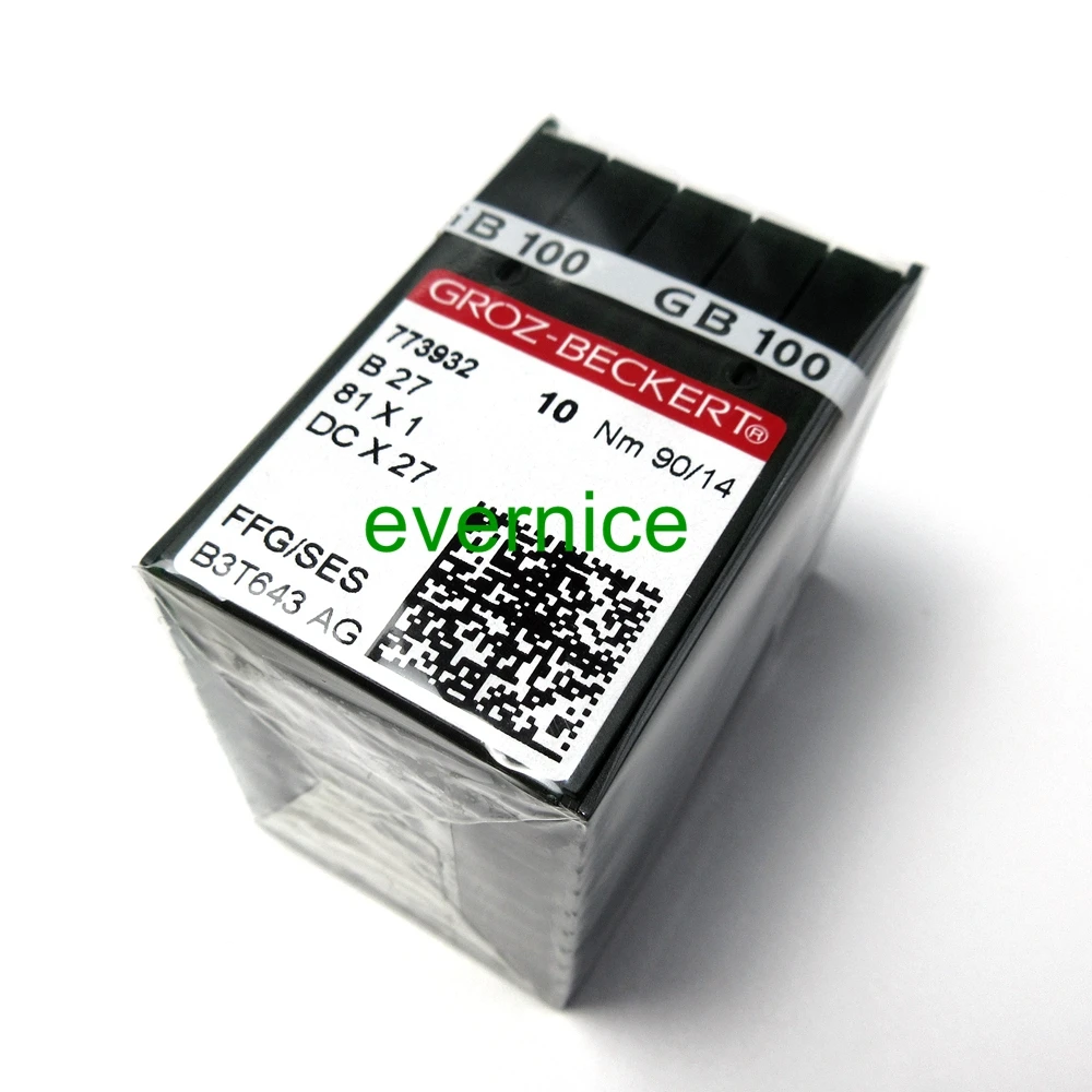 

100 Groz-Beckert B-27 Dcx27 Dcx1 Overlock Serger Sewing Machine Needles
