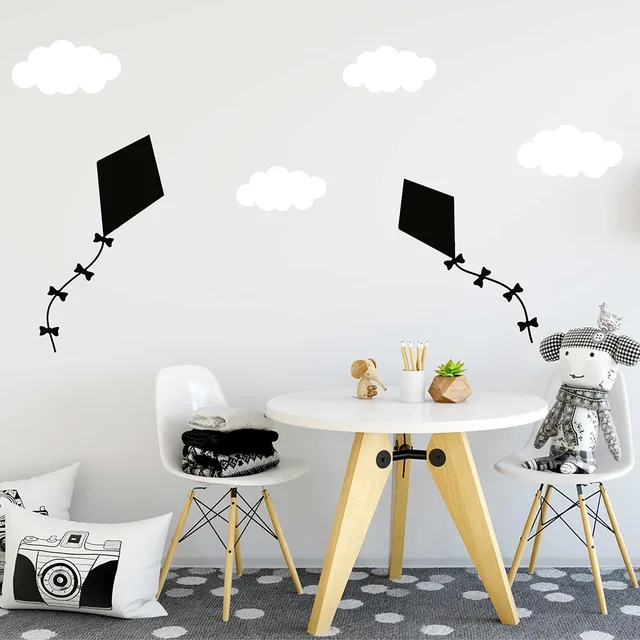 Us 13 78 5 Off Aliexpress Children S Decals Kite Wall Kites And Clouds Stickers Decors Nursery Sticker Us 13 78 5 Off Aliexpress Children S Decals Kite Wall Kites And Clouds Stickers Decors Nursery Sticker