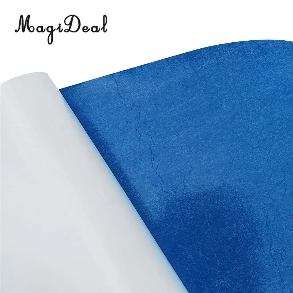 1 Piece Anti-slip EVA Surfing Surfboard Traction Anti-Slip Pad Deck Grip Tail Pad Gray/Blue Water Sports for Skimboard Bodyboard