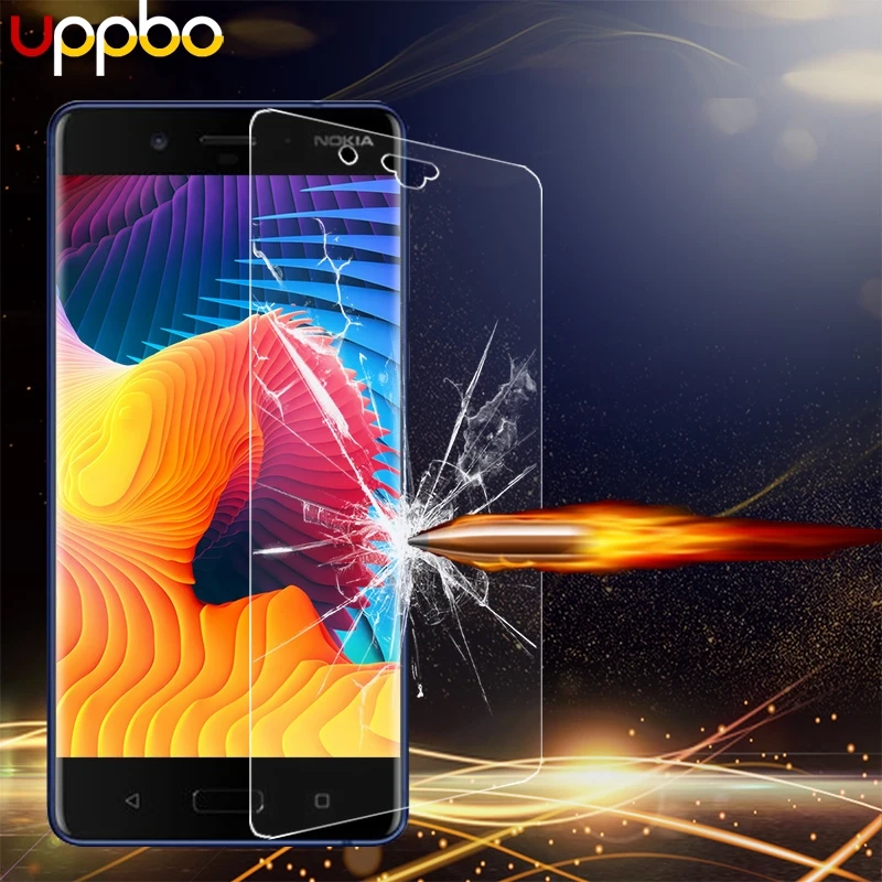 

Uppbo Wholesale Tempered Glass For Nokia 6 8 9 5 3 Front Film Glass For Nokia 7 Plus Touch Screen Toughened Protector Film