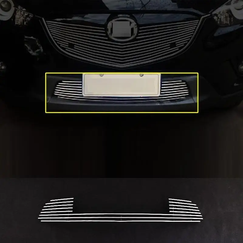 

Grille automobile upgraded car styling accessories protecter modification bright sequins accessory 13 14 FOR Mazda CX-5