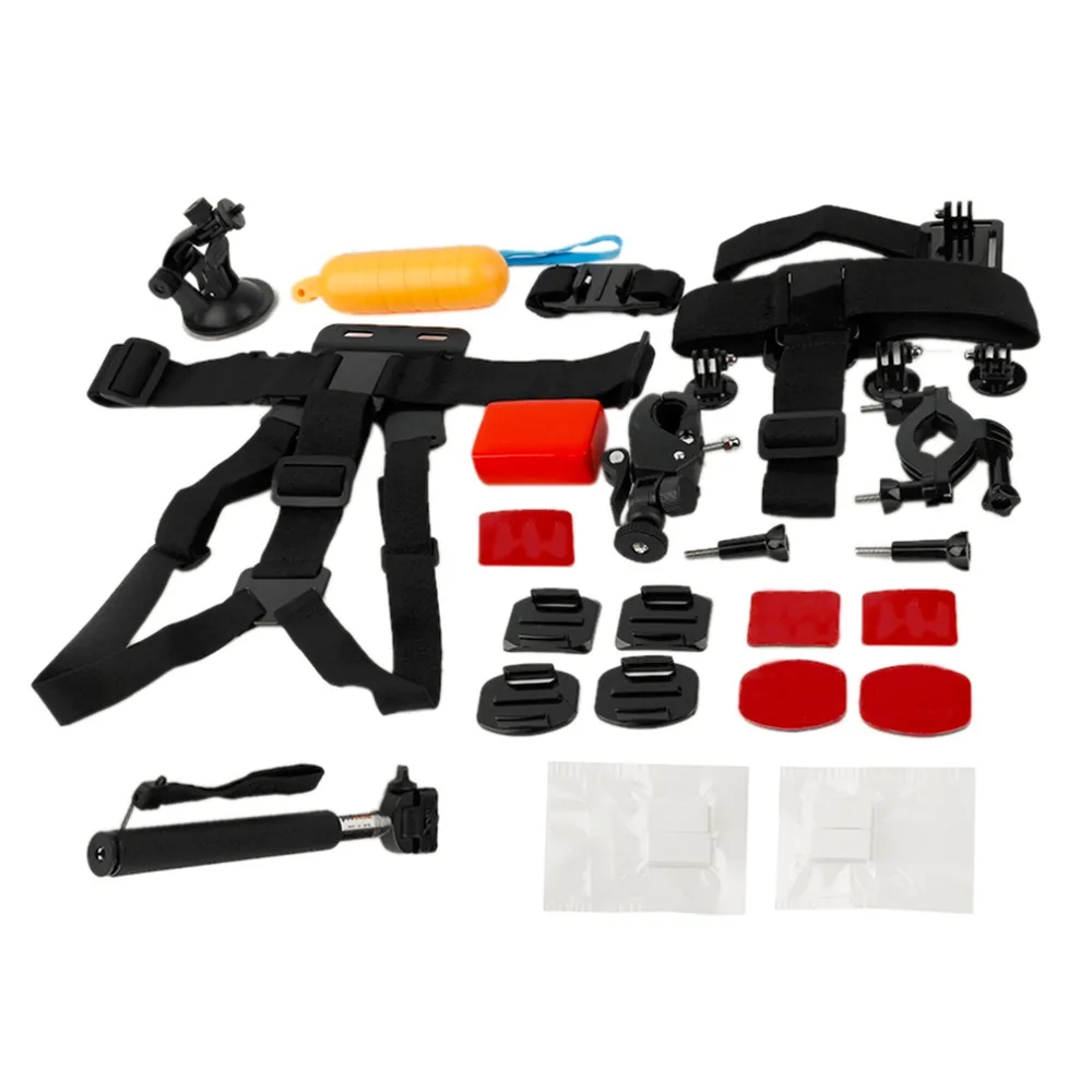 16pcs Action Sports Cameras Set Accessories Kits Tools For Go Pro