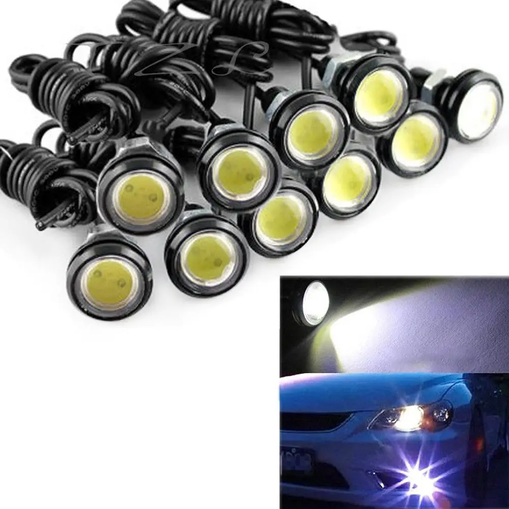 

NEW 2Pcs 9W LED Light Car Fog DRL Daytime Running Reverse Backup Parking Signal Lamp