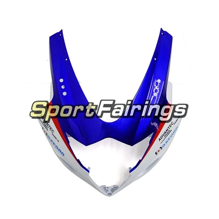 Комплект обтекателей для Suzuki GSXR1000 GSX-R 1000 K5 год 05 06 2005 2006 впрыскивание, АБС-пластик мотоцикл Обтекатели сине-белые шерстяной шарф, шерстяные шарфы