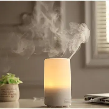

USB Humidifier with Colorful LED Lamps Waterless Auto Shut-off for home office 10pcs send by DHL