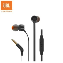 JBL T110 наушники-вкладыши с дистанционным управлением и микрофоном, спортивные музыкальные наушники с чистым басом для leagoo s9, портативные наушники для смартфонов iPhone