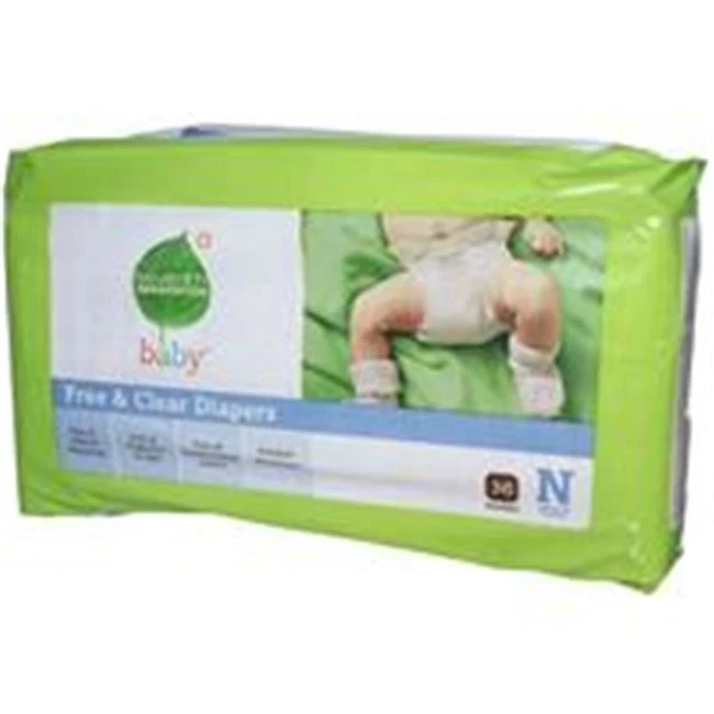 Seventh Generation Baby Diapers Chlorine Free Newborn Up to 10 lbs. 36