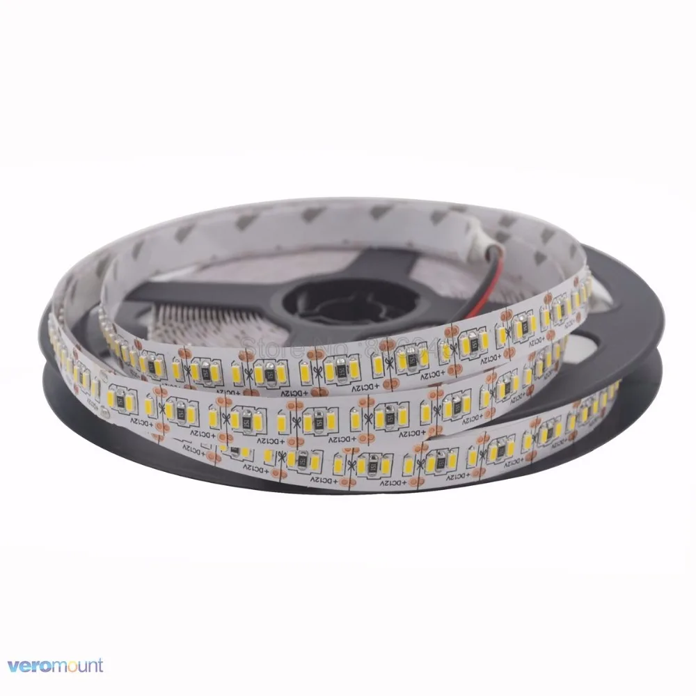 5 м 1200 светодиодный S 12 в 3014 SMD Светодиодная лента 240 светодиодный/м 3014 гибкая светодиодная лента e светодиодный светильник Холодный белый Теплый белый IP20/IP67 водонепроницаемый