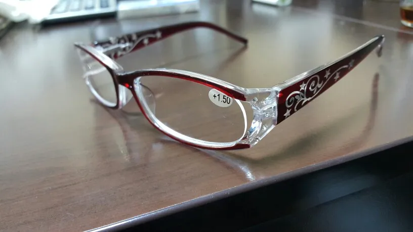 Модные Изящные женские очки для чтения красивые оптические очки для девушек очки для чтения 1,0, 1,5, 2,0, 2,5, 3,0, 3,5, красный фиолетовый