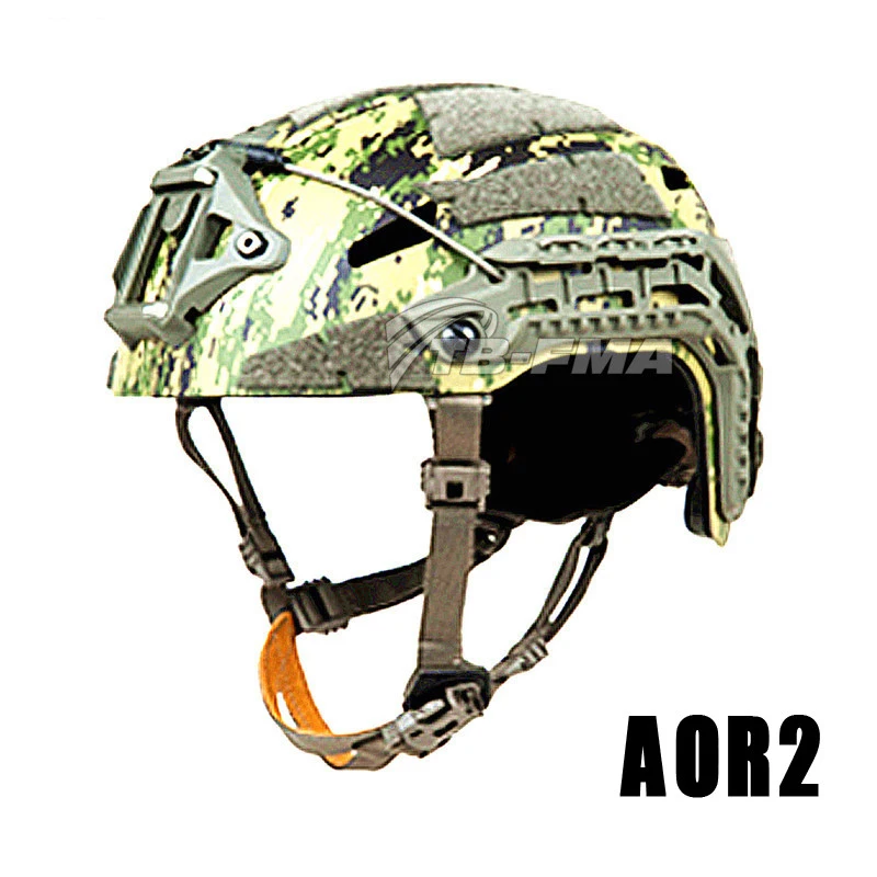 TB-FMA лучший тактический каиман пулезащитные шлемы камуфляжная, с расцветкой Мультикам военный шлем для охоты и страйкбола Skirmish - Цвет: AOR2