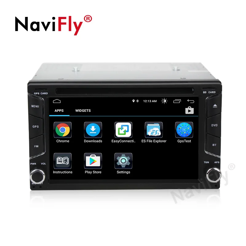 Flash Deal NaviFly 2Din Universal Android 8.1 Car GPS RDS Cassete for Nissan Toyota Peugeot KIA Car radio bluetooth ipod 4G wifi DVR camera 2
