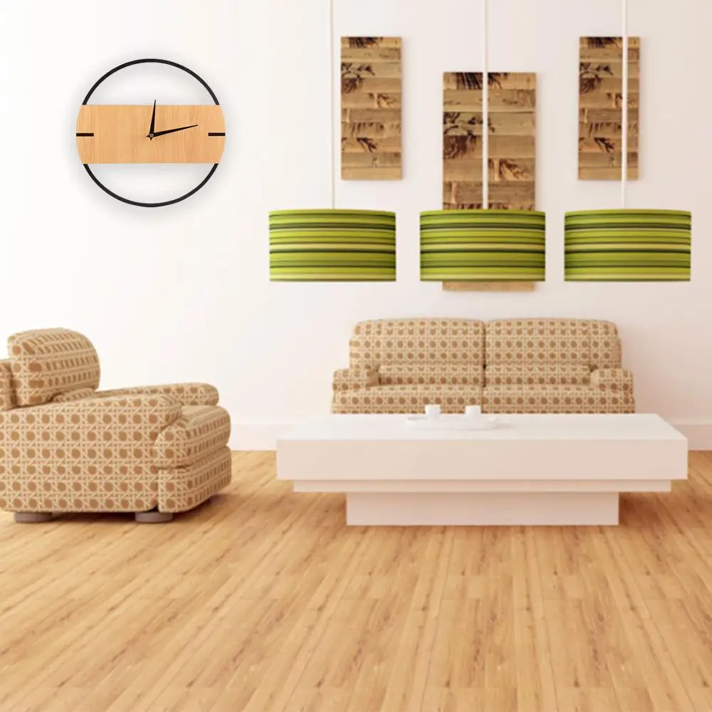 Ceny 30cm cichy, ścienny zegar w stylu Vintage Retro nowoczesny Design prosty drewniany zegary ścienne sypialnia wystrój domu wiszący zegarek zegar 2019 hot