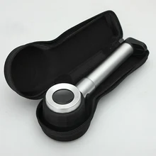 New 10X LED Handheld Optical Glass Lighted Illuminated Magnifier Jewelers Loupe with Measure Scale Watch Repair