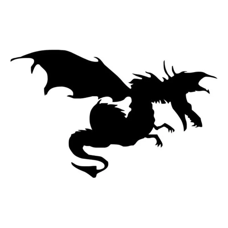 15 2 9 4cm Car Sticker Tribal Dragon Decals Motorcycle Accessories Car Styling Black Silver Car Styling Dragon Decalaccessories Car Aliexpress