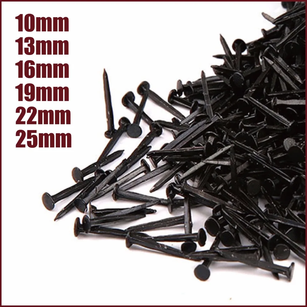 

upholstery tacks nails horseshoe repair shoes shoemaker shoemaking horse tacks last black square Carpet canvas 25mm 13mm 16mm