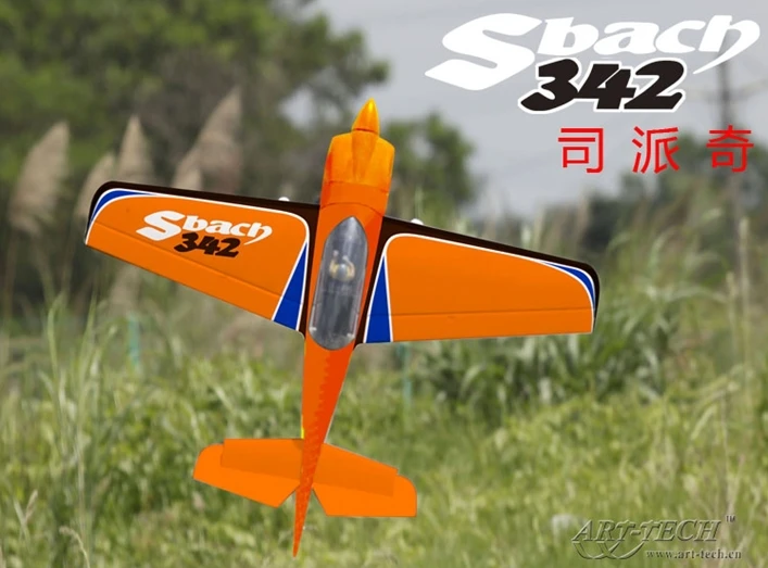 New! Art tech 500Class Sbach 342 Color A PNP 3D R/C Model Airplane