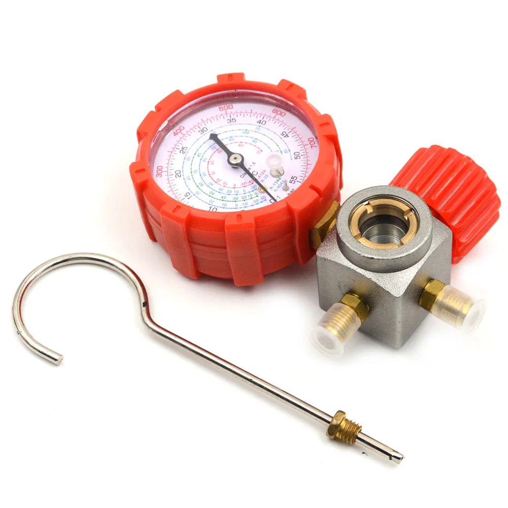 Buy Car Air Conditioning High Pressure Gauge with Protect Casing Refrigerant
