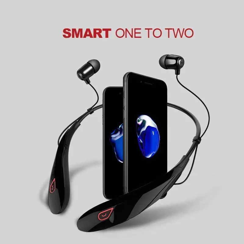 AKASO بلوتوث اللاسلكية سماعة ستيريو سماعات الأذن سماعات سماعة للرياضة سماعة بلوتوث 4.1 + EDR نظام الهواتف المحمولة