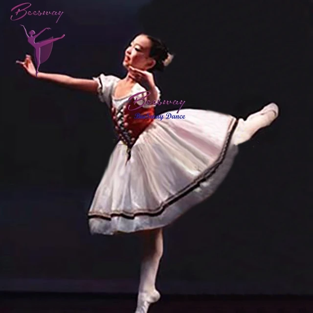 Traje de baile de ballet negro blanco rojo de Tutú de plato de Navidad para  mujer Falda de baile de ballet para adultos Tutú con ropa interior