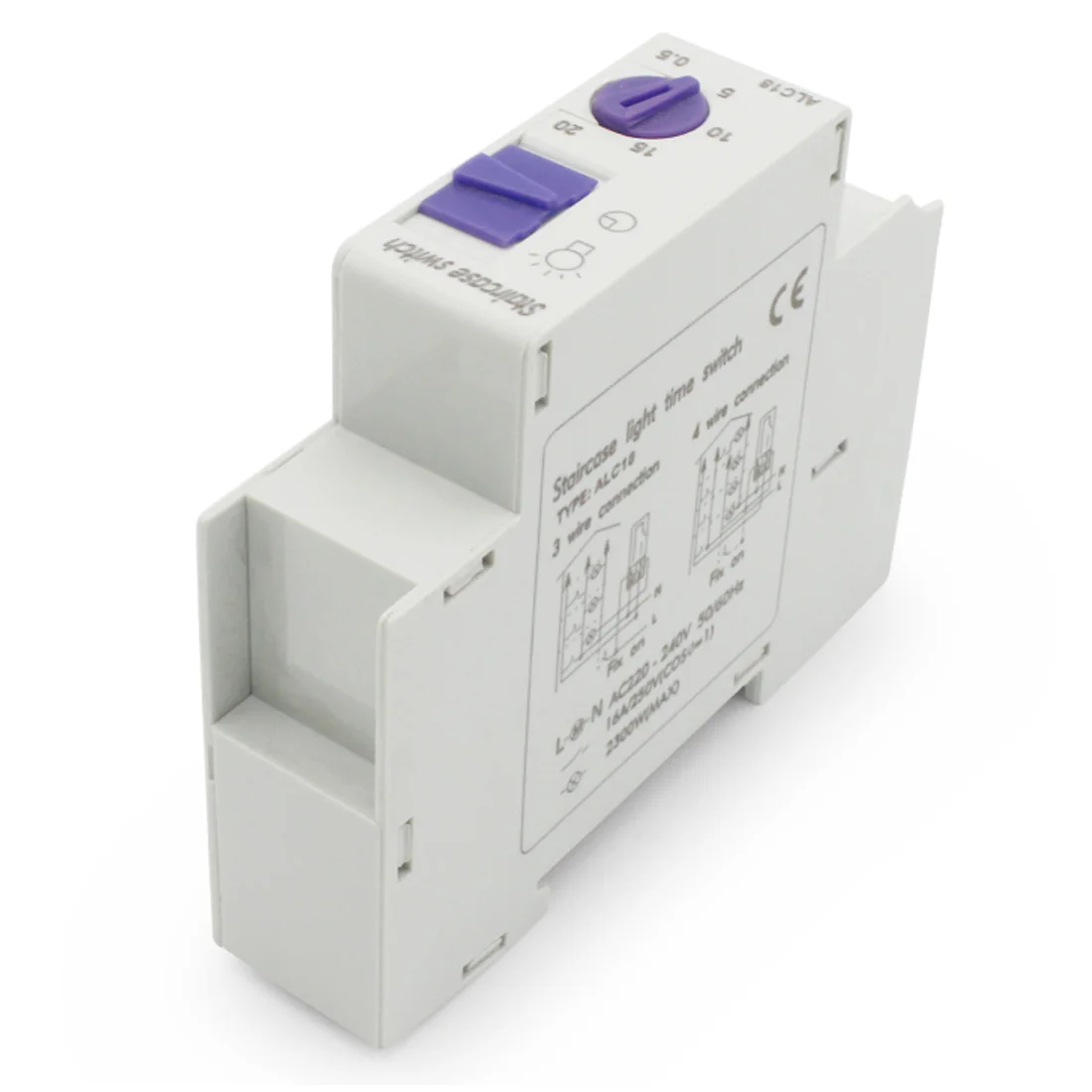 High quality AC 250V 16A Staircase Lighting Timer Switch Timer Relay