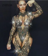 Sexy Black Nude Rhinestone Jumpsuit Sexy Nightclub Bar Wear Stones Bodysuit Leggings Prom Celebrate Outfit Performance Dress Sexy Black Nude Rhinestone Jumpsuit Sexy Nightclub Bar Wear Stones Bodysuit Leggings Prom Celebrate Outfit Performance Dress