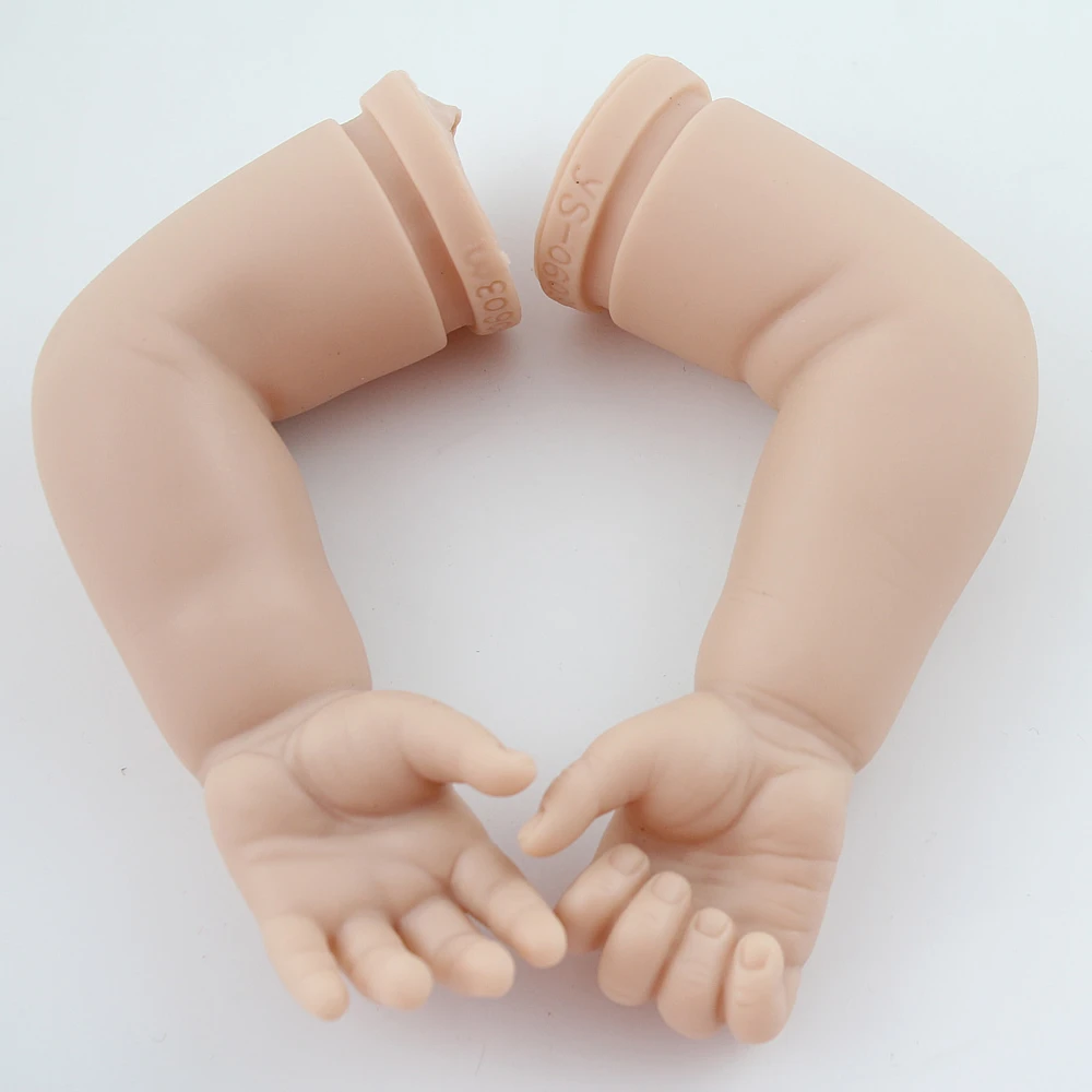 NPKDOLL силиконовые куклы Reborn Bebe пустые наборы DIY реалистичные ручной работы