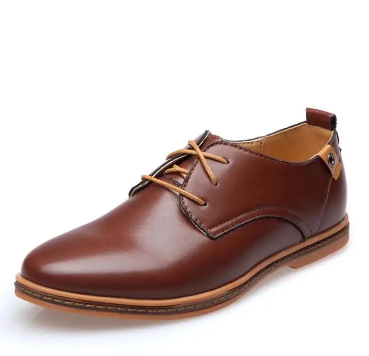 Бренд года; сезон весна; большие размеры 38-48; Замшевые мужские туфли; оксфорды; Повседневные Классические мужские кроссовки; удобная обувь - Цвет: brown