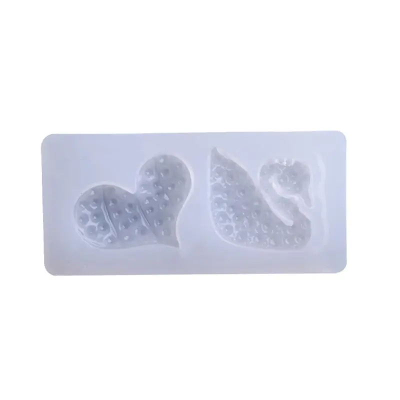 

Swan Heart Shape Silicone Mold Fondant Baking Jewelry Pendant Cake Decor Mold Moulds Epoxy Resin Mould Crafts