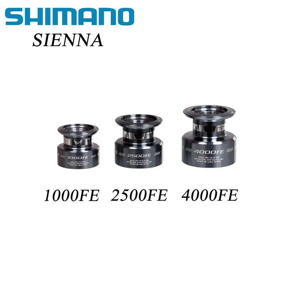 **ALL SIZES AVAILABLE** Details about   SHIMANO SPARE SPOOLS TO FIT SIENNA FISHING REEL RANGE 