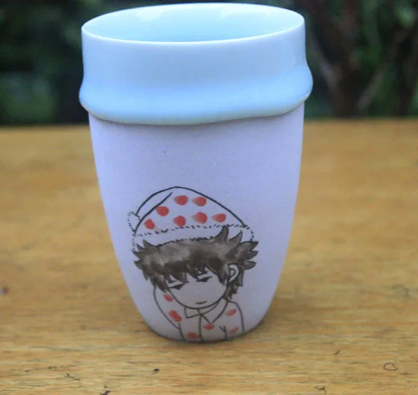 Фарфоровая Глина чашка Цзиндэчжэнь керамическая сомнительная кофейная чашка для влюбленных Милая чашка с героями мультфильмов чайные чашки и кружки