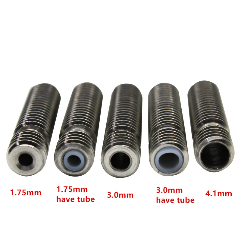 3d printer throat V5 PTFE tube MK8 teflon throat feed MK8 nozzle throat M6x26 for 3d printer extruder hotend 1.75mm 3.0mm 1pcs 3d printer throat V5 PTFE tube MK8 teflon throat feed MK8 nozzle throat M6x26 for 3d printer extruder hotend 1.75mm 3.0mm 1pcs