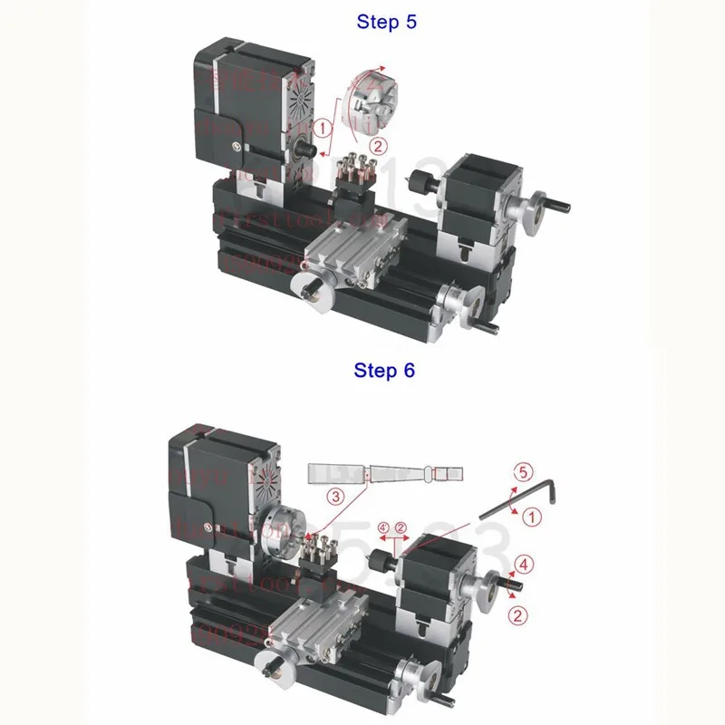 Thefirsttool TZ20002MG мини металлический токарный станок B машина с 12000r/мин 60 Вт Мотор большой радиус обработки DIY Инструменты Chrildren в подарок