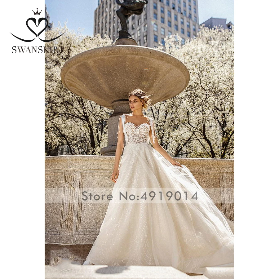Swanskirt Wedding Dress 2019 Robe De Mariee Mariage Abiye Bride