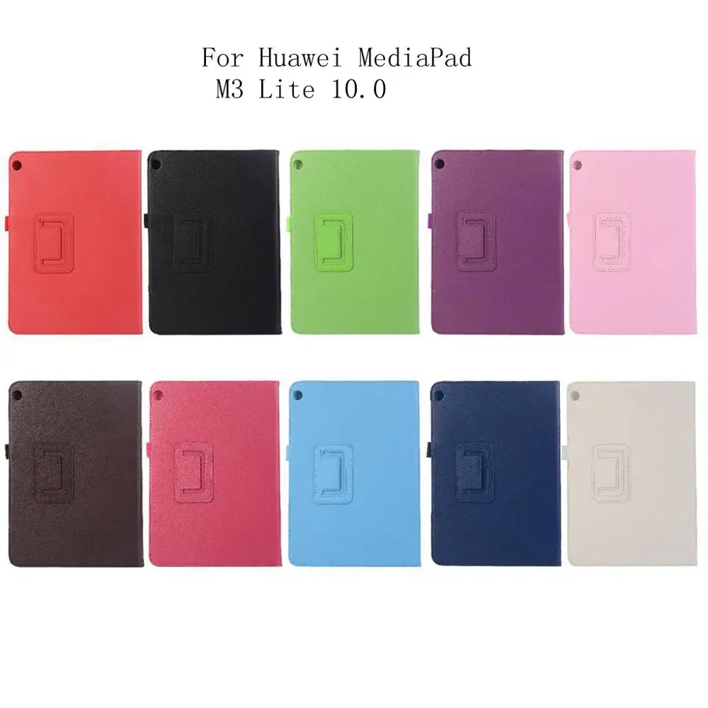 Ультратонкая подставка чехол для huawei MediaPad M3 Lite 10,0 BAH-W09 BAH-AL00 из искусственной кожи чехол Smart Case принципиально + стилус