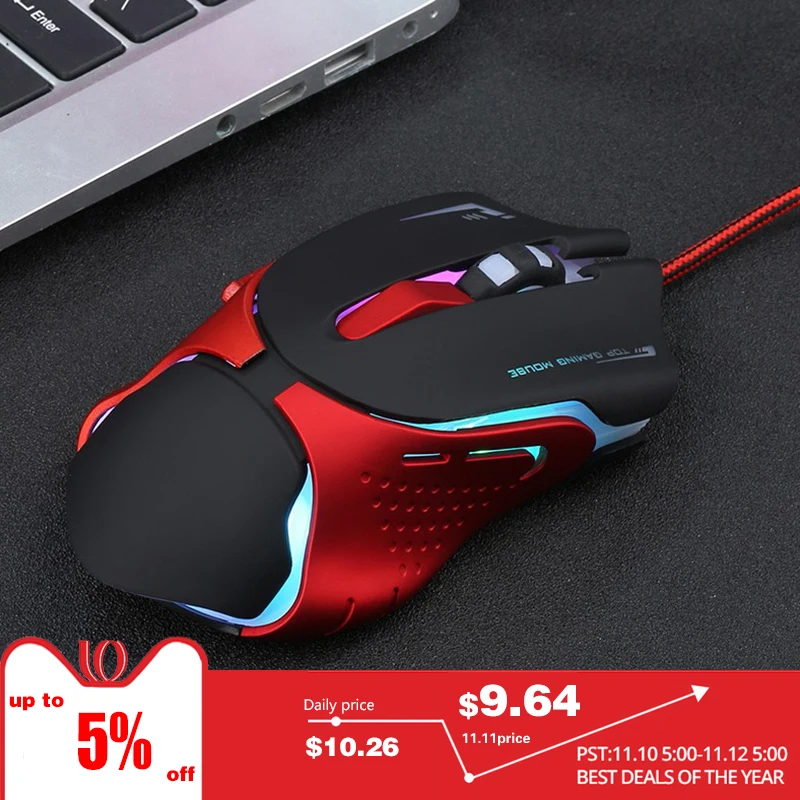 

USB cable professional esports game player laptop mouse PC ergonomic optical touch computer laser mouse