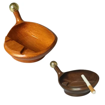 

Golf Ashtray Tree Finger Creative Home Golf Head Ashtray