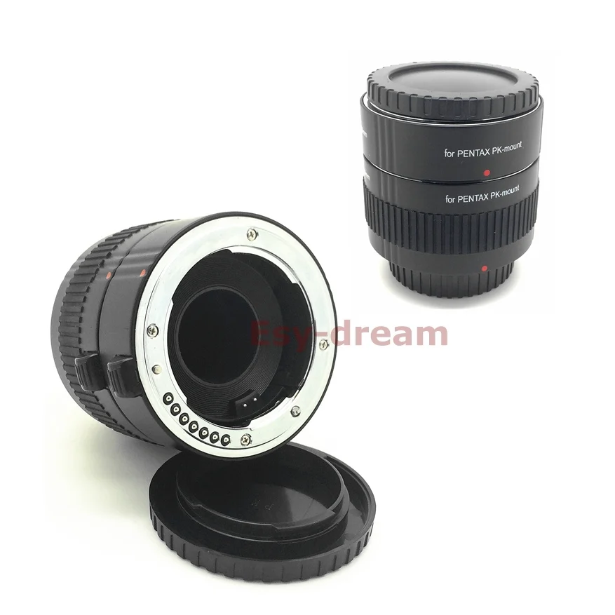

2 Rings AF Auto Focus PK Macro Extension Tube For Pentax K Mount Camera K-S1 K3 K-3 K7 K50 K-50 K30 K10 K5II K5 Km Kx K1000 K20D