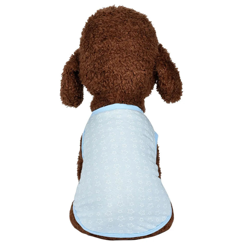 Летний жилет для щенка, одежда для маленьких собак, хлопковая футболка, одежда для собак, жилет для собак, одежда для собак, одежда для собак, жилет# p9
