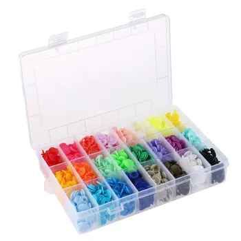 

2019 Hot Sale Lowest Price 1 Set Plastic Snap Buttons No-Sew T5 Snaps Sewing Notions Fasteners Snaps Tools